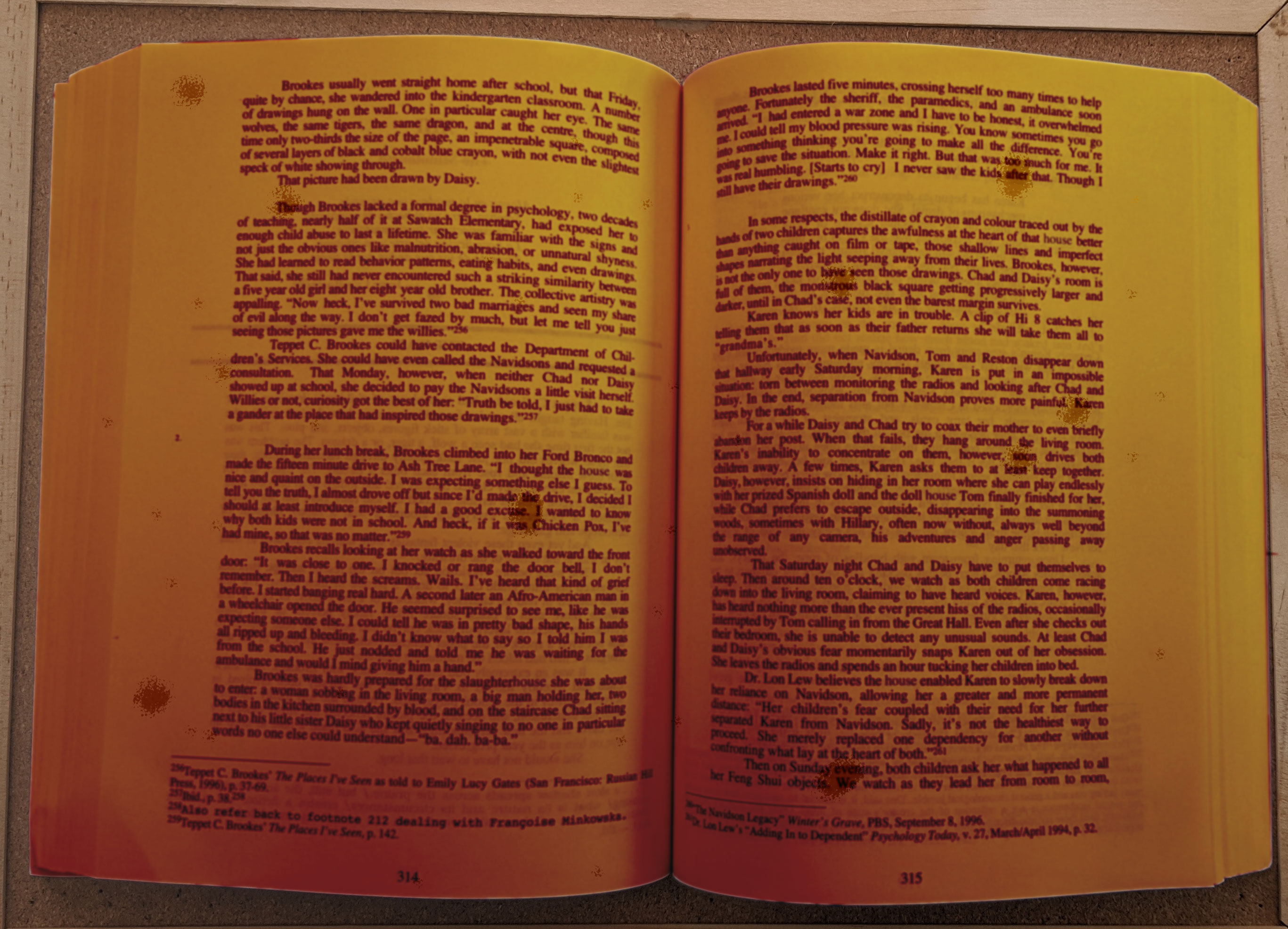 an old book describing the myth of Dandelion